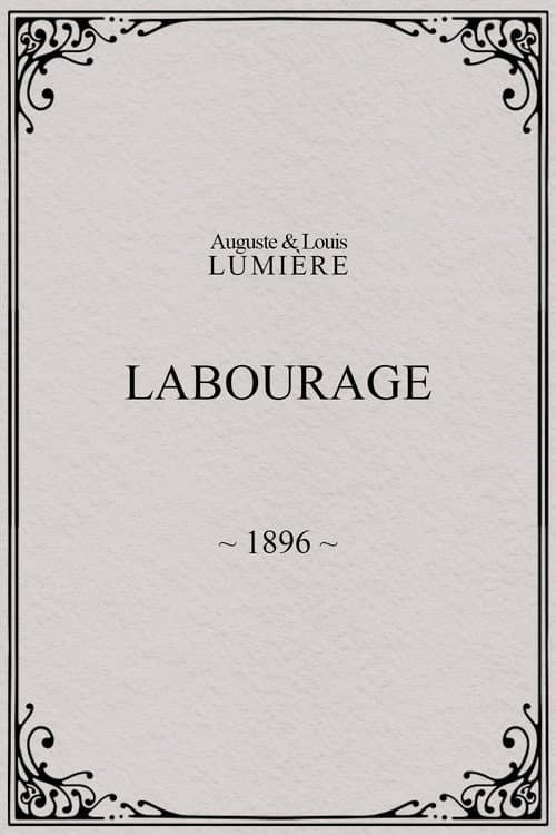 Labourage (1896) poster