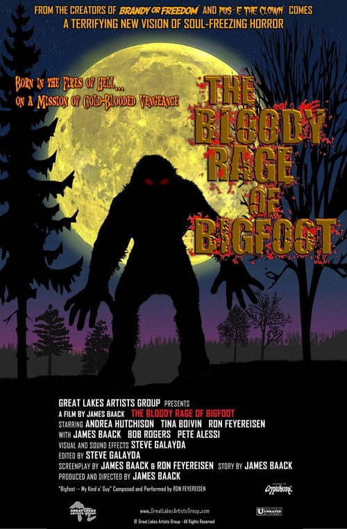 Bloody Rage of Bigfoot (2010) poster
