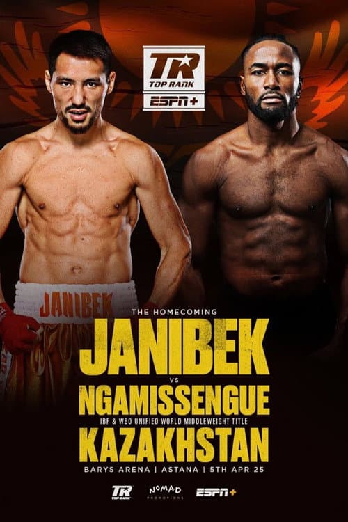 Janibek Alimkhanuly vs. Anauel Ngamissengue (2025) poster