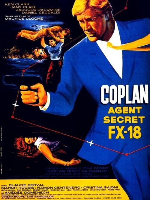 Agent secret FX 18 (1964) poster