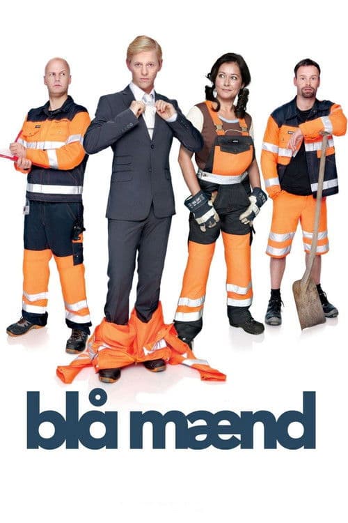 Blå mænd (2008) poster