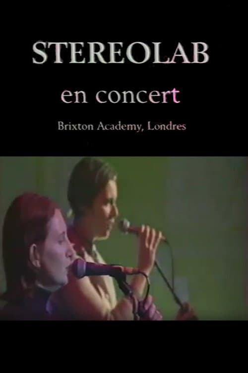 Stereolab en Concert Brixton Academy Londres (1995) poster