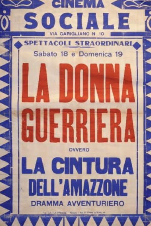La cintura delle Amazzoni (1920) poster