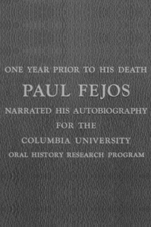 Fejos Memorial (1963) poster