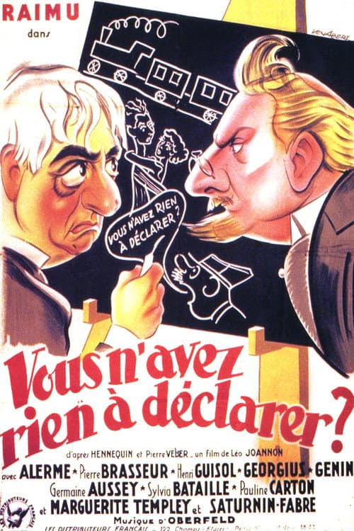 Vous n'avez rien à déclarer ? (1937) poster