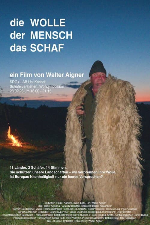 die WOLLE der MENSCH das SCHAF (2026) poster