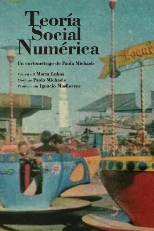 Teoría social numérica (2020) poster