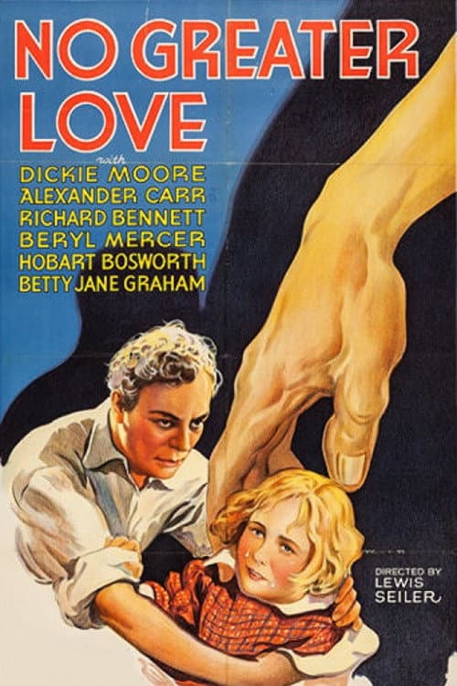 No Greater Love (1932) poster