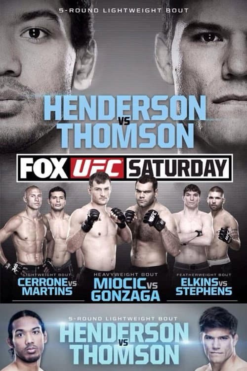 UFC on Fox 10: Henderson vs. Thomson (2014) poster