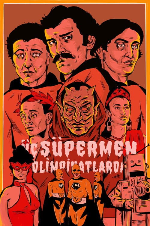 Üç Süpermen Olimpiyatlarda (1984) poster