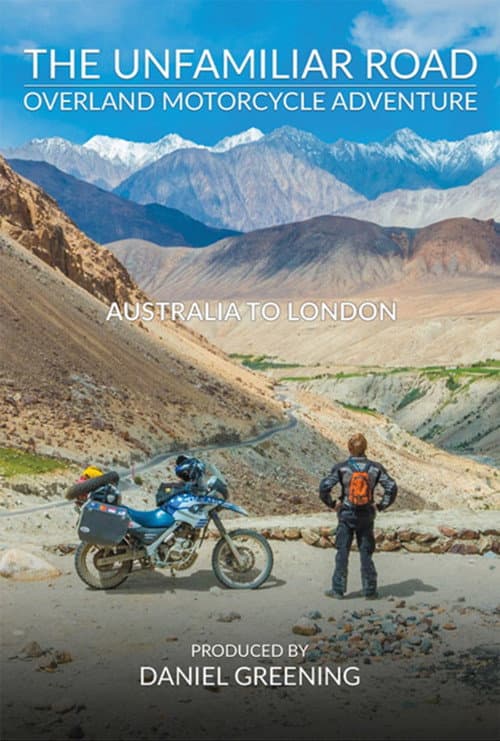 The Unfamiliar Road: Overland Motorcycle Adventure (2018) poster