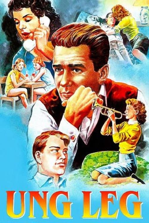 Ung leg (1956) poster