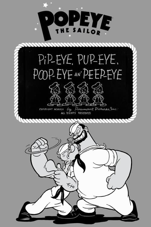 Pip-eye, Pup-eye, Poop-eye an' Peep-eye (1942) poster