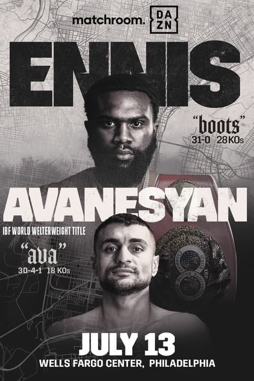 Jaron Ennis vs. David Avanesyan (2024) poster