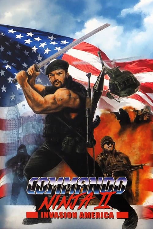 Commando Ninja 2: Invasion America (2024) poster