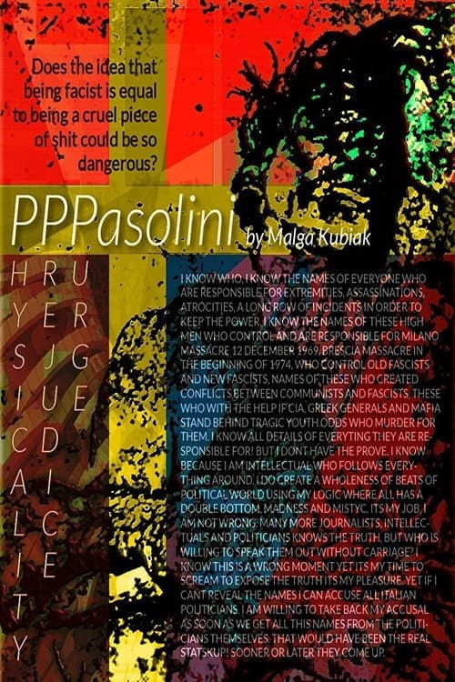 PPPasolini (2015) poster
