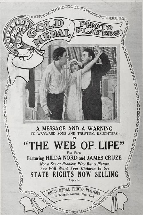 The Web of Life (1917) poster