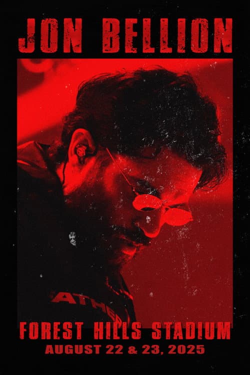 JON BELLION - LIVE FROM FOREST HILLS STADIUM (2026) poster