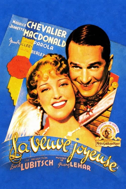La Veuve joyeuse (1935) poster