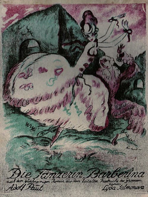 Die Tänzerin Barberina (1920) poster
