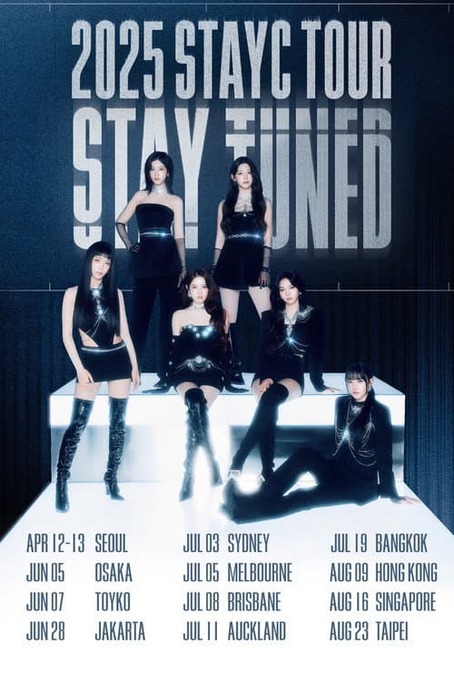 STAYC TOUR [STAY TUNED] in Sydney (2025) poster