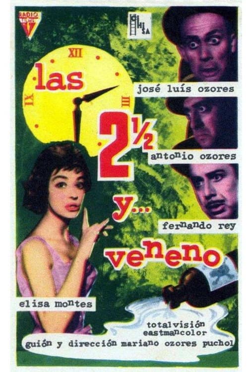 Las dos y media y... veneno (1959) poster