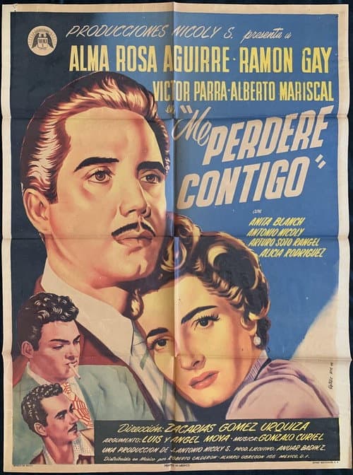Me perderé contigo (1954) poster