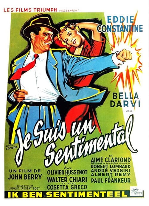 Je suis un sentimental (1955) poster