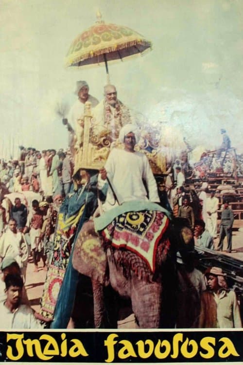 India favolosa (1954) poster