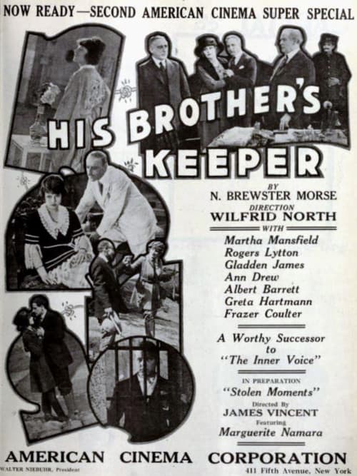 His Brother's Keeper (1921) poster