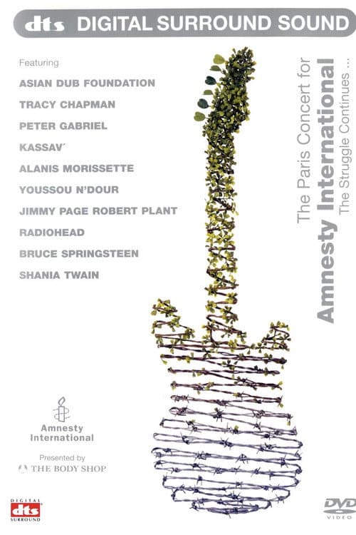 The Paris Concert for Amnesty International (1998) poster