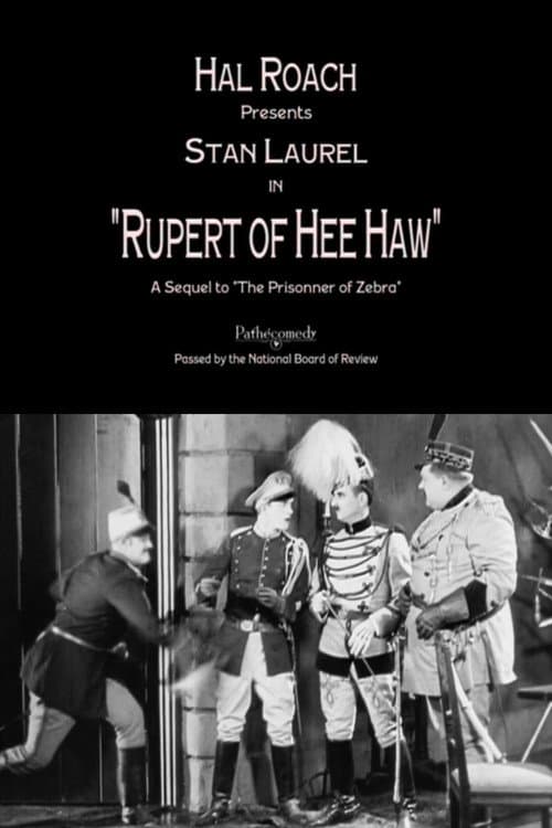 Rupert of Hee-Haw (1924) poster