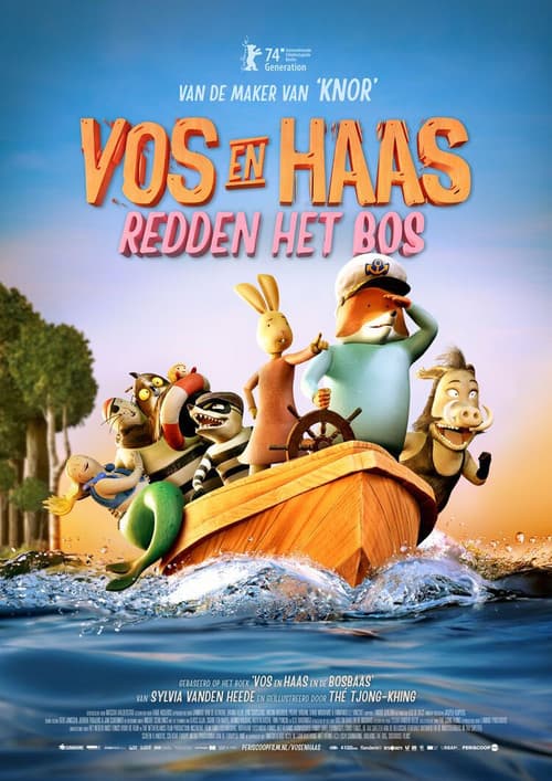 Vos en Haas Redden het Bos (2024) poster