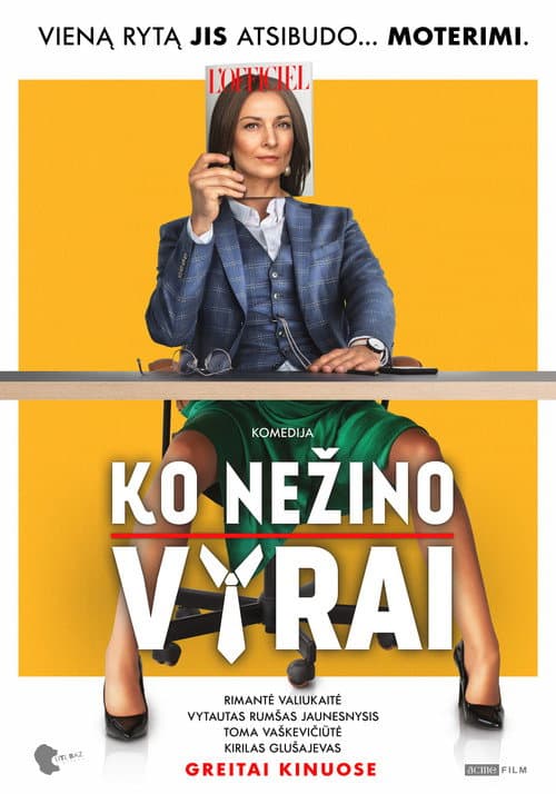 Ko nežino vyrai (2022) poster