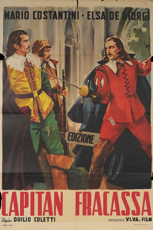 Capitan Fracassa (1940) poster