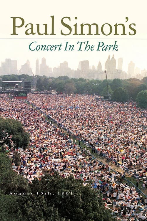Paul Simon's Concert in the Park (1991) poster