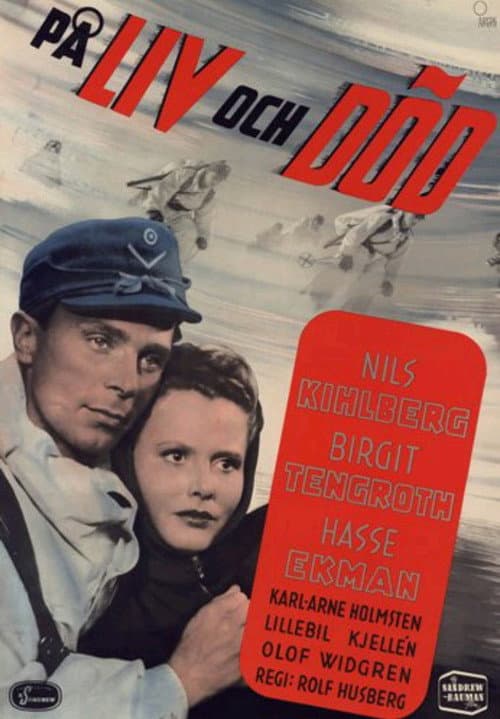 På liv och död (1943) poster