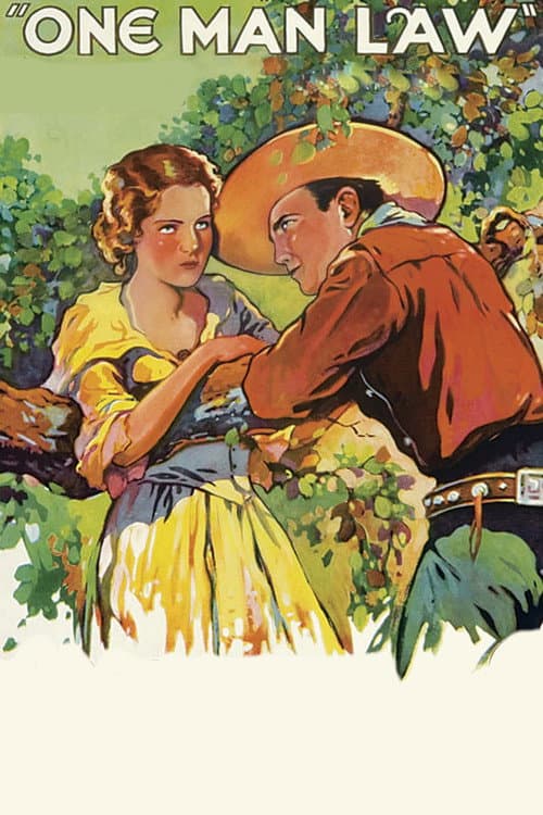 One Man Law (1931) poster