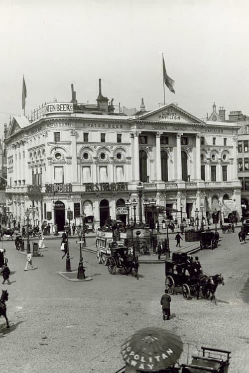 On a Runaway Motor-Car Through Piccadilly Circus (1899) poster