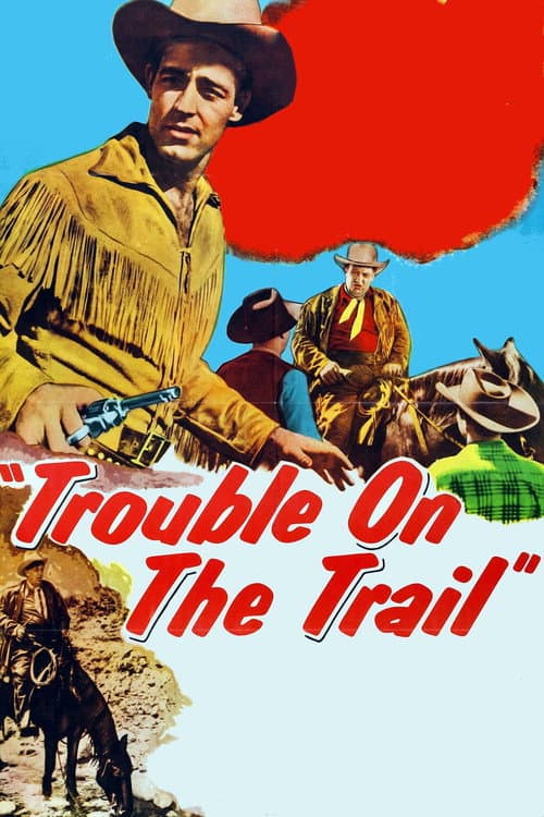 Trouble on the Trail (1954) poster