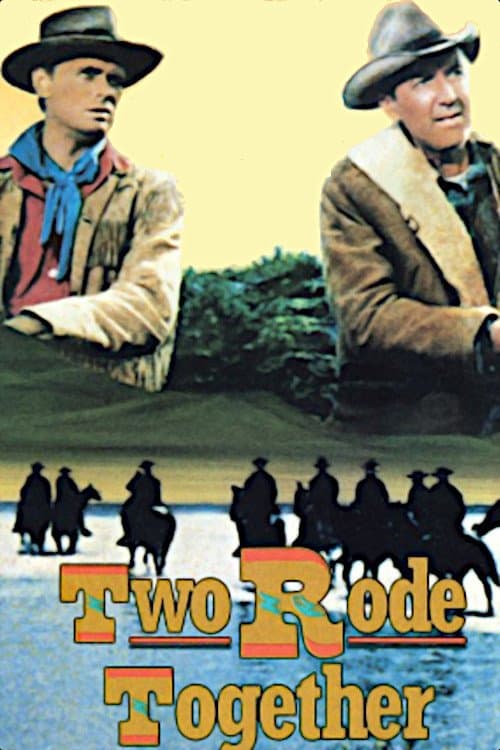 Two Rode Together (1961) poster