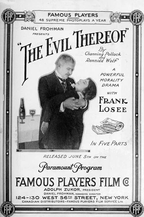 The Evil Thereof (1916) poster
