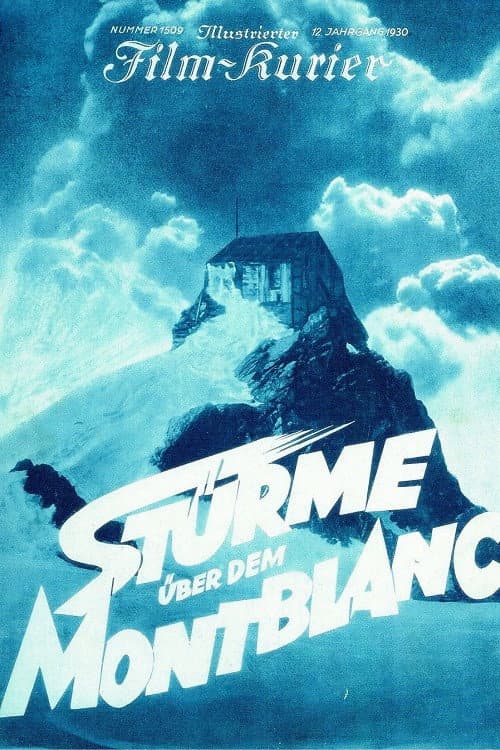 Stürme über dem Mont Blanc (1930) poster