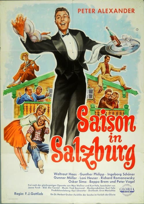Saison in Salzburg (1961) poster