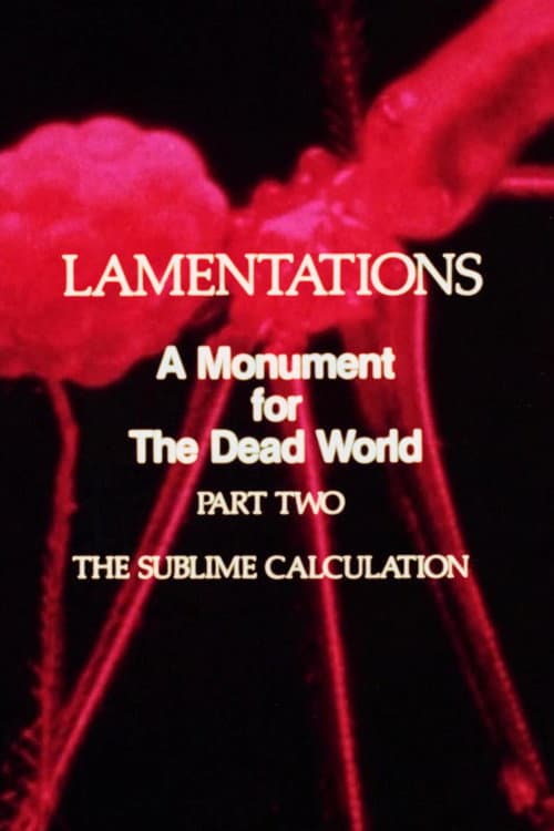 Lamentations: A Monument to the Dead World, Part 2: The Sublime Calculation (1985) poster
