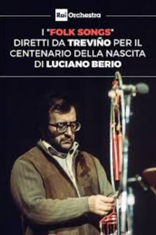 OSN: I Folk Songs diretti da Treviño per il centenario della nascita di Luciano Berio (2025) poster