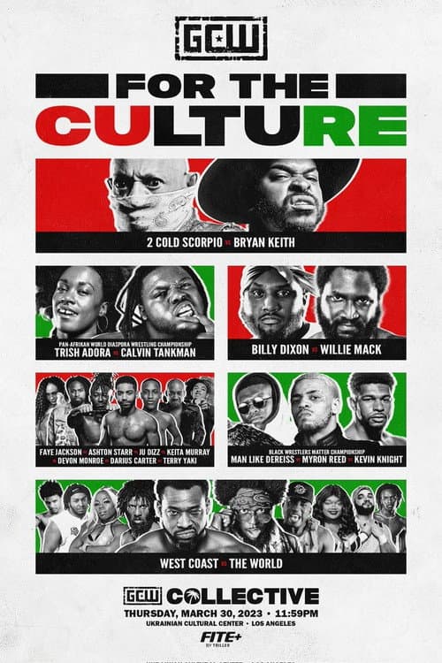 GCW For the Culture 2023 (2023) poster