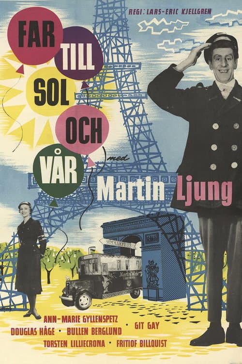 Far till sol och vår (1957) poster