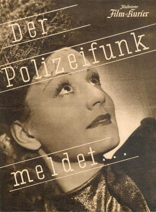 Der Polizeifunk meldet (1939) poster