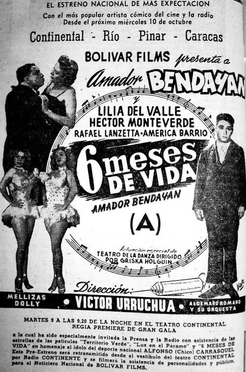 Seis meses de vida (1951) poster